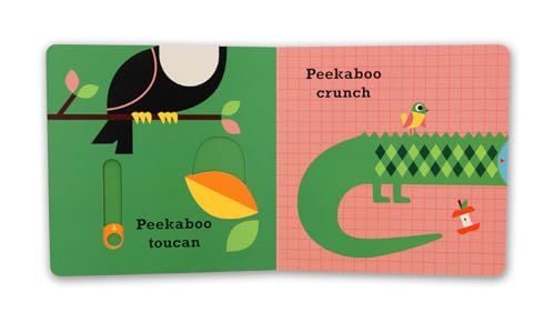 Peekaboo: Lion: (An Interactive Board Book for Babies & Toddlers with Mirror & Sliders to Push, Pull, or Turn. Cute Jungle Animal Artwork Includes a Giraffe, Monkey, & More) (Peekaboo You)