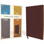 NIV, KJV, NASB, Amplified, Parallel Bible, Bonded Leather, Burgundy: Four Bible Versions Together for Study and Comparison