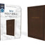 NIV, Holy Bible, Soft Touch Edition, Leathersoft, Brown, Comfort Print