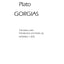 Gorgias (Hackett Classics)