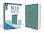 NIV, Value Thinline Bible, Leathersoft, Teal, Comfort Print