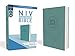 NIV, Value Thinline Bible, Leathersoft, Teal, Comfort Print