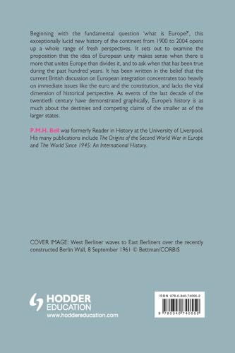 Twentieth-Century Europe — back cover