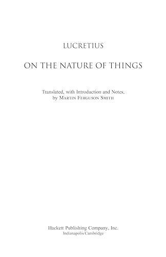 On the Nature of Things