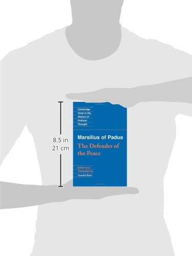 Marsilius of Padua: The Defender of the Peace (Cambridge Texts in the History of Political Thought)