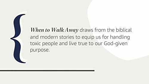 A When to Walk Away: Finding Freedom from Toxic People (Itpe)