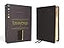 NASB, Thompson Chain-Reference Bible, Genuine Leather, Calfskin, Black, 1995 Text, Red Letter, Comfort Print