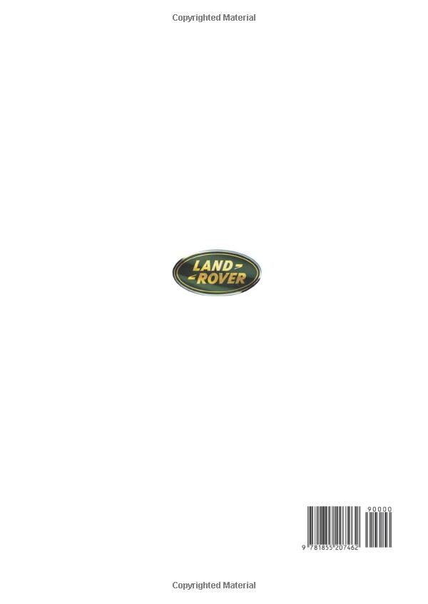 Range Rover 1995/2001 MY Workshop Manual: LRL 0004 Eng  LRL 0003 Eng  LRL 009 Eng  Part No. LRL 0326 Eng