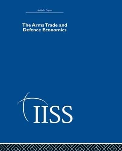 The Arms Trade & Defence Economics (Adelphi Papers Reissue Hardback)