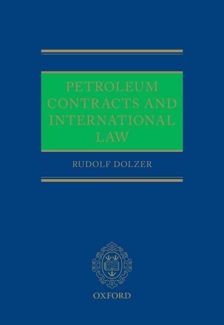 Petroleum Contracts and International Law
