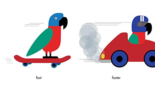 Comparrotives (A Grammar Zoo Book): A Board Book