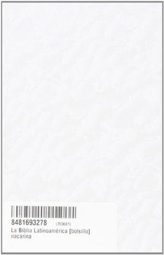 La Biblia Latinoamérica [bolsillo] nacarina (Spanish Edition)