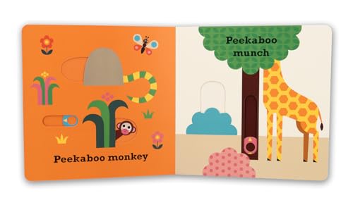Peekaboo: Lion: (An Interactive Board Book for Babies & Toddlers with Mirror & Sliders to Push, Pull, or Turn. Cute Jungle Animal Artwork Includes a Giraffe, Monkey, & More) (Peekaboo You)