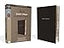 NIV, Reference Bible, Giant Print, Leather-Look, Black, Red Letter, Thumb Indexed, Comfort Print