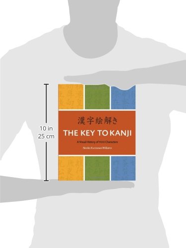 The Key To Kanji: A Visual History of 1100 Characters (English and Japanese Edition)