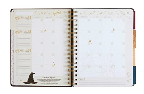 Harry Potter: Hogwarts 12-Month Undated Planner: (Harry Potter School Planner School, Harry Potter Gift, Harry Potter Stationery, Undated Planner)