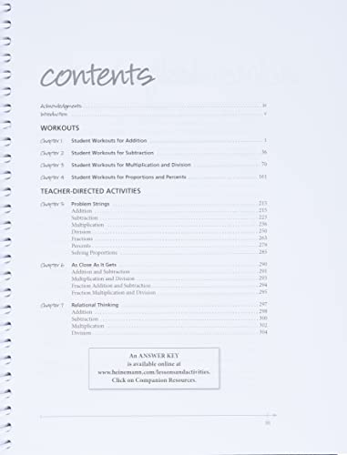 Lessons and Activities for Building Powerful Numeracy