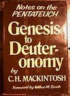 Genesis to Deuteronomy: Notes on the Pentateuch by Charles H