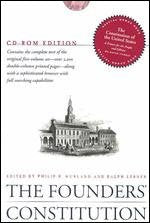 The Founders' Constitution