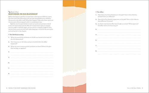 Infidelity Recovery Workbook for Couples: Tools and Exercises to Rebuild Your Relationship