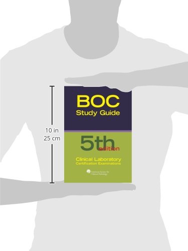 Board of Certification Study Guide for Clinical Laboratory Certification Examinations, 5th Edition (BOR Study Guides)