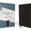 NIV, Personal Size Bible, Large Print, Leathersoft, Black, Red Letter, Thumb Indexed, Comfort Print