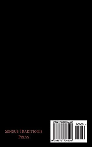 Prayers of the Auxilium Christianorum — back cover