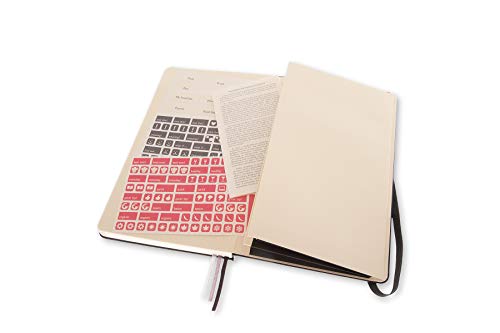 Moleskine Passion Journal, Recipe, Hard Cover, Large (5" x 8.25") Black