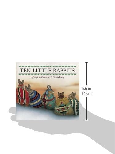 Ten Little Rabbits Board Book (Sylvia Long)