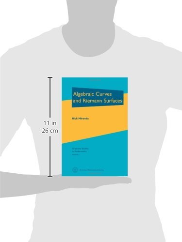 Algebraic Curves and Riemann Surfaces (Graduate Studies in Mathematics, Vol 5) (Graduate Studies in Mathematics, 5)