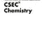 Collins CSEC Chemistry - CSEC Chemistry Multiple Choice Practice
