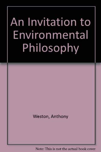 An Invitation to Environmental Philosophy by Abram, David