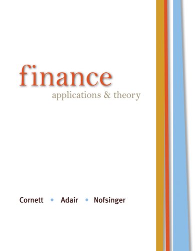Finance: Applications and Theory (McGraw-Hill/Irwin Series in Finance, Insurance and Real Estate (Hardcover))