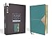 NASB, Thinline Bible, Giant Print, Leathersoft, Teal, Red Letter, 1995 Text, Comfort Print