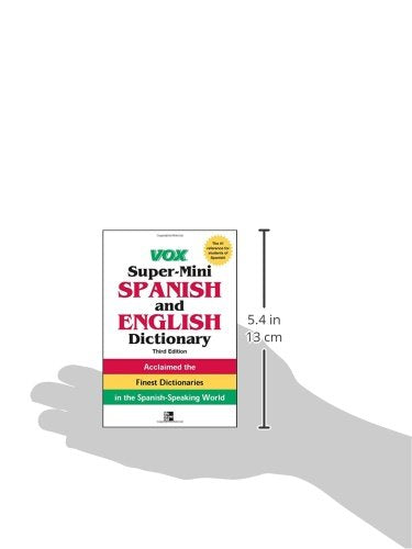 Vox Super-Mini Spanish and English Dictionary, 3rd Edition (Vox Dictionaries)