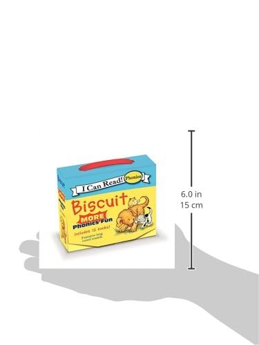 Biscuit: MORE 12-Book Phonics Fun!: A Phonics Collection for Children (Ages 4-8) (I Can Read Phonics Fun, 3)