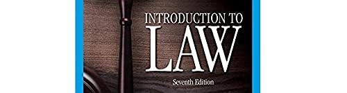Introduction to Law (MindTap Course List)