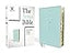 The Jesus Bible, NIV Edition, (With Thumb Tabs to Help Locate the Books of the Bible), Leathersoft, Teal, Thumb Indexed, Comfort Print