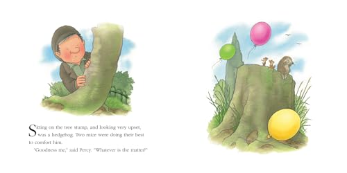 Hedgehogs Balloon: A funny illustrated childrens picture book about Percy the Park Keeper from the bestselling creator of One Snowy Night (A Percy the Park Keeper Story)