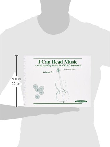 I Can Read Music, Vol 2: A note reading book for CELLO students