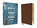 NIV, Quest Study Bible, Large Print, Leathersoft, Brown, Comfort Print: The Only Q and A Study Bible