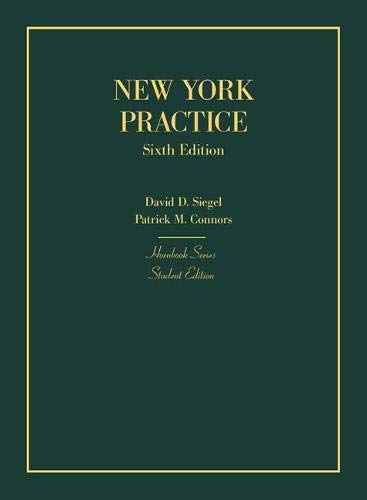 New York Practice, Student Edition (Hornbooks)