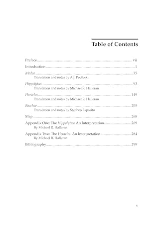 Euripides: Medea, Hippolytus, Heracles, Bacchae