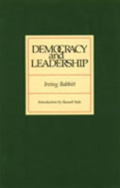 Democracy and Leadership