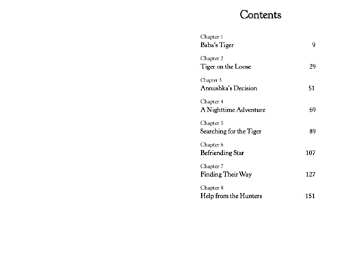 The Orphaned Tiger (Winter Journeys) — back cover