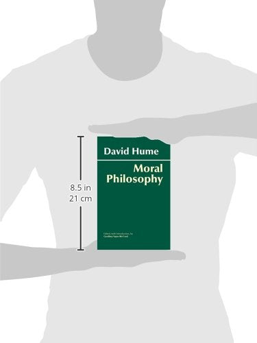 Hume: Moral Philosophy (Hackett Classics) — back cover