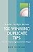 100 Winning Duplicate Tips (Master Bridge Series)