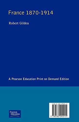 France 1870-1914 (Seminar Studies)