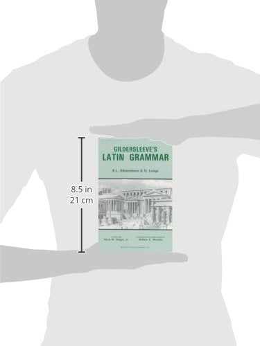 Gildersleeve's Latin Grammar — back cover