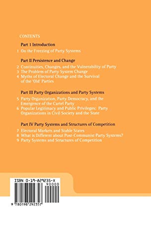 Party System Change: Approaches and Interpretations